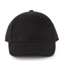 Orlando - 6 panel cap Black One Size Orlando - 6 panel cap Black One Size