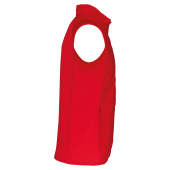 BODYWARMER IN TWEE STOFFEN Sporty Red XS