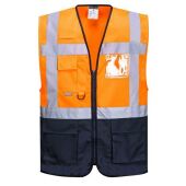 orange/navy