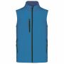 Softshell bodywarmer aqua blue S