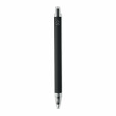 NOSTA - Gerecyclede aluminium balpen - Zwart