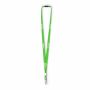 Polyester tubulaire keycord met metalen klem