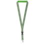 Afneembare polyester keycord met reflecterende overlay