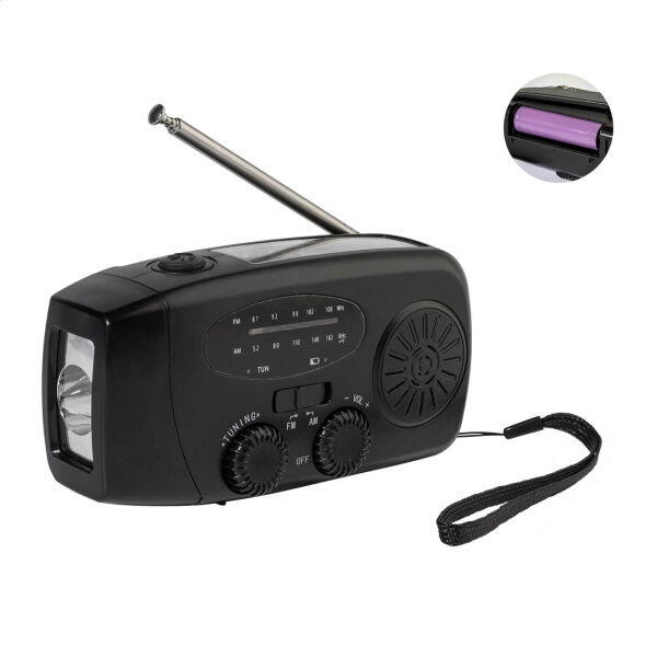 Beacon - multifunctionele noodradio Beacon - multifunctionele noodradio