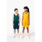 Basketbalshirt voor kinderen Black / White 4/6 jaar