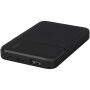 Loop 5000 mAh powerbank van gerecycled plastic - Zwart