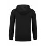L&S Heavy Sweater Hooded Cardigan for him Black-XL