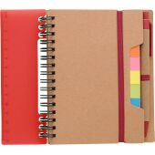 Recycled papieren notitieboek Angela zwart