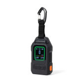 Nordic Drift Everest draagbare CO-melder met LED-alarm, zwart