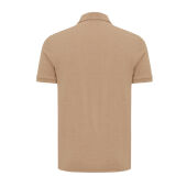 Iqoniq Yosemite gerecycled katoen pique polo, heather brown (XXS)