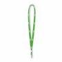 Polyester tubulaire keycord met metalen klem