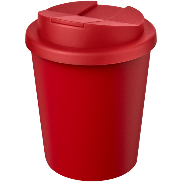 Americano® Espresso Eco 250 ml recycled tumbler with spill-proof lid - Red