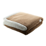 Sammia - coral fleece deken