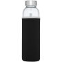 Bodhi 500 ml glazen drinkfles - Zwart