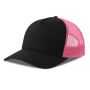 RAPPER COTTON-S, BLACK / FLUO FUCHSIA, One size, ATLANTIS HEADWEAR