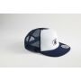 5 Panel Flat Peak Cap black/black one size