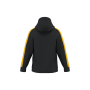 Tweekleurige teamwear hoodie voor kinderen Black / Sporty Yellow 12/14 jaar