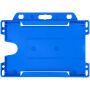 Vega kaarthouder van gerecycled plastic - Blauw