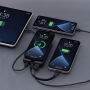 Magnetische 15W draadloze powerbank REEVES-WATTRON PLUS X - zwart Magnetische 15W draadloze powerbank REEVES-WATTRON PLUS X - zwart