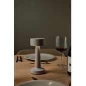 VINGA Maris RCS recycled ABS tafel lamp, grijs