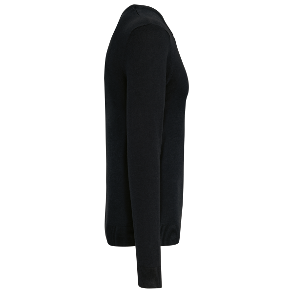 Herenpullover met ronde hals Black 4XL Herenpullover met ronde hals Black 4XL