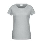 Ladies' Basic-T grey-heather XXL