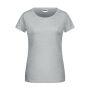 Ladies' Basic-T grey-heather L
