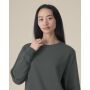 Stella Thinker - Het dames crewneck sweatshirt van gerecycled katoen - Anthracite (XS)