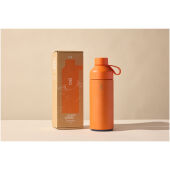 Big Ocean Bottle 1000 ml vacuümgeïsoleerde waterfles - Zon oranje