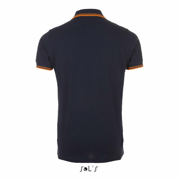 PASADENA MEN - PASADENA MEN POLO 200 - XXL - French Navy/Neon Orange PASADENA MEN - PASADENA MEN POLO 200 - XXL - French Navy/Neon Orange