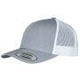 RETRO TRUCKER CAP, HEATHER / WHITE, One size, FLEXFIT