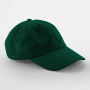 Low Profil pet met 6 panelen. Bottle Green One Size