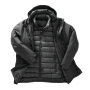 3-in-1 gerecyclede Ripstop donsjas Black XS