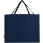Odessa draagtas van 220 g/m² GRS gerecycled katoen 40L - Marineblauw