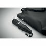 SEATTLE - 21 inch RPET paraplu set - Zwart