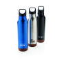 Lekvrije isoleer fles met kurk, blauw