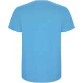 Stafford kindershirt met korte mouwen - Turkoois - 5/6