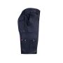 TWO-TONE MULTI-POCKET BERMUDA SHORTS, NAVY/LIME, 46, VELILLA