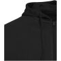 Jasper 280 g/m² OCS organic recycled unisex full zip hoodie - Black - XS