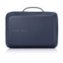Bobby Bizz Anti-Diebstahl Rucksack & Aktentasche, blau, schwarz