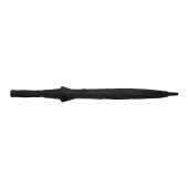 23" Impact AWARE™ RPET 190T storm proof paraplu, zwart