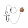 CONNECTION - Set van 2 metalen breinbrekers - Zilver