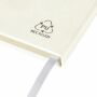 Gerecycled notitieboekje A5 Bloom wit