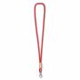 Polyester koord-keycord met bamboe plaatje