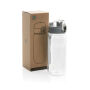 Yide RCS Gerecyclede PET lekvrije afsluitbare fles 600ml, transparant