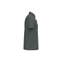 Ecologische herenpolo in piquétricot Iron Grey L