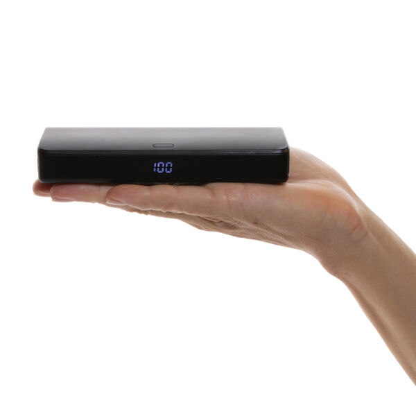 FlashCharge RCS rplastic 20000 mah powerbank met snelladen, zwart FlashCharge RCS rplastic 20000 mah powerbank met snelladen, zwart