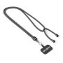 Crossbody, trendy duotone lanyard telefoonhouder van polyester Crossbody, trendy duotone lanyard telefoonhouder van polyester