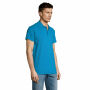 SUMMER II - SUMMER II HEREN Polo 170g - XL - Aqua