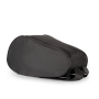 Gerecycleerde padelrugzak met racketvak Black One Size